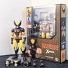 CT Toys Mafex 138 Wolverine Action Figure Brown Comic X-Men Figures Collection Figurine Shf Miles Morales Spider-Man Model Toy