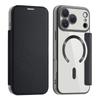Galvanisierte Magnetische Steckplatz-Kartenhalter-Tasche Hülle Für iPhone 11 12 13 14 15 16 17 Pro Max Transparente Falt-Leder-Geldbörse Flip-Abdeckung