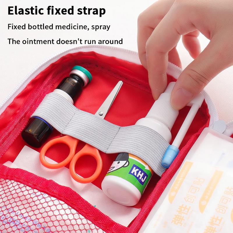 Empty Large First Aid Kit Portable Outdoor Survival Disaster Earthquake Emergency Kit Home/Car Medical Kit Empty Pack