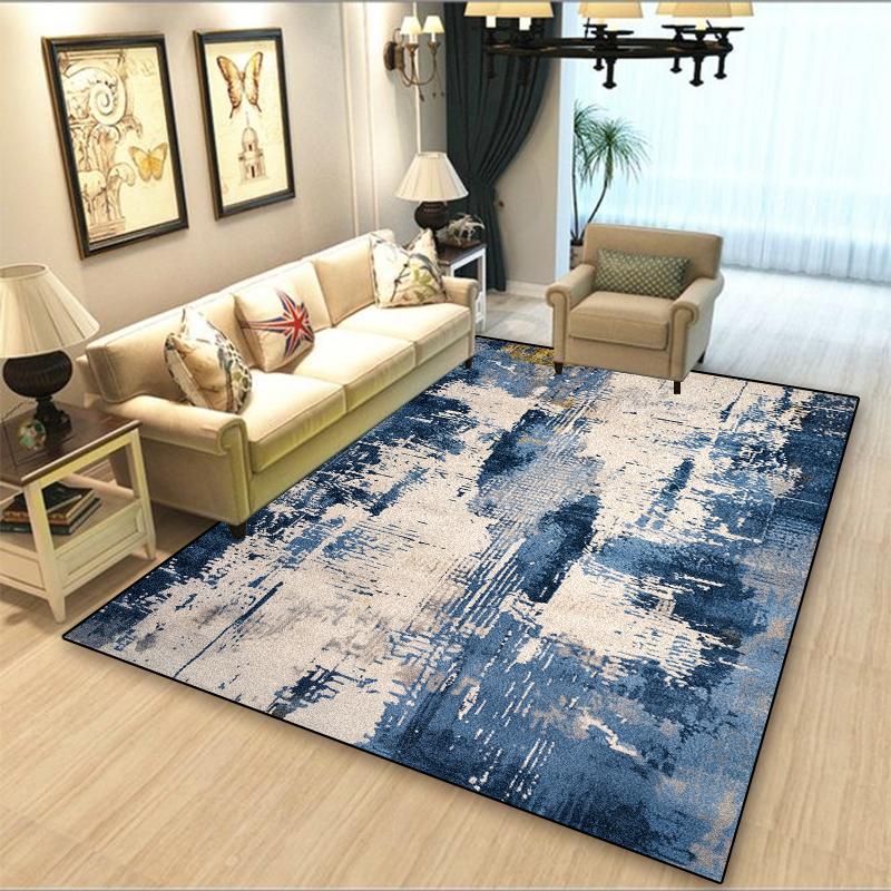 Nordic Splash Ink Abstract Living Room Carpet Decoration Home Sofa Non-slip Large Rugs Lounge Coffee Tables Chairs Mat Washable
