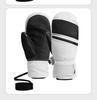 Windproof Ski Gloves for Men & Women, Thick Velvet, Touchscreen-Compatible, Warm 5-Finger Linings for Carving & Winter Sports