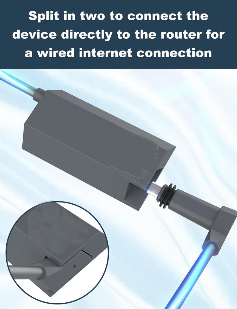 GEN2 RJ45 Ethernet Adapter: V2 Gigabit Network Cable Adapter
