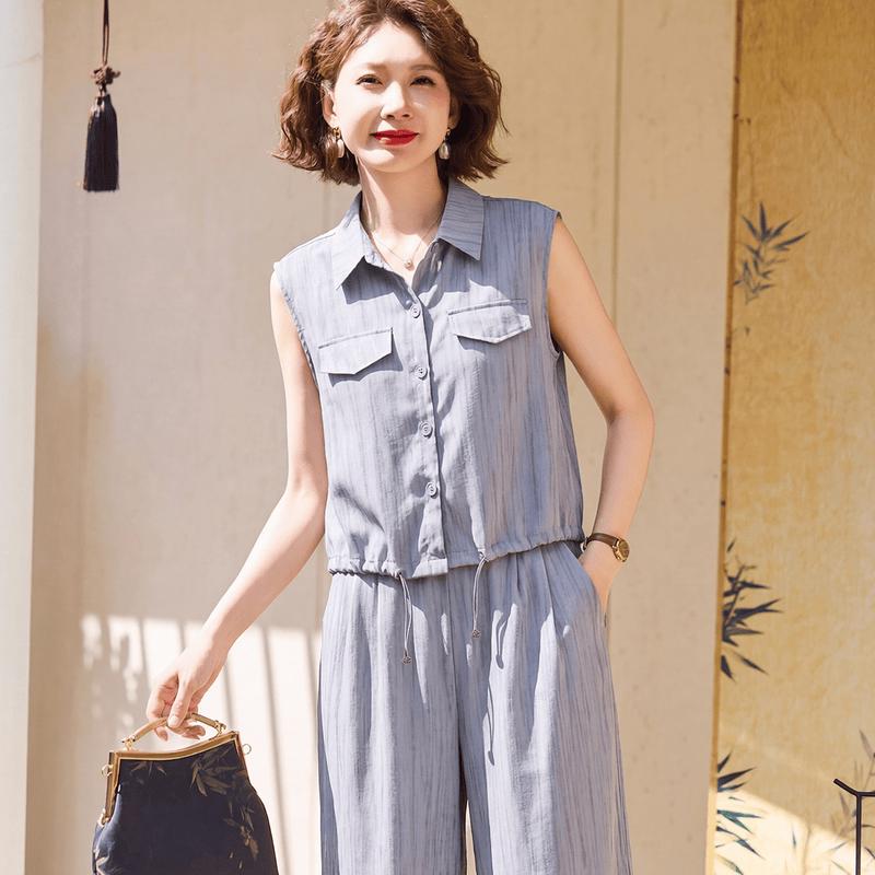 Yuzhaolin Mid-Aged Women s Summer Collection 2XL