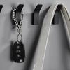 5 High Strength Aluminum Self Wall Hooks Hanger Holder for Clothes, Bag, Towel, Hook, Organizer