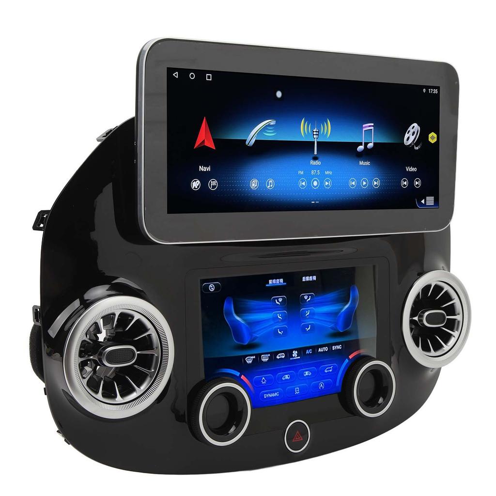 12.3 Inch Car Multimedia Player HD Touchscreen Radio Stereo GPS Navigation Bluetooth Head Unit Replacement for Benz