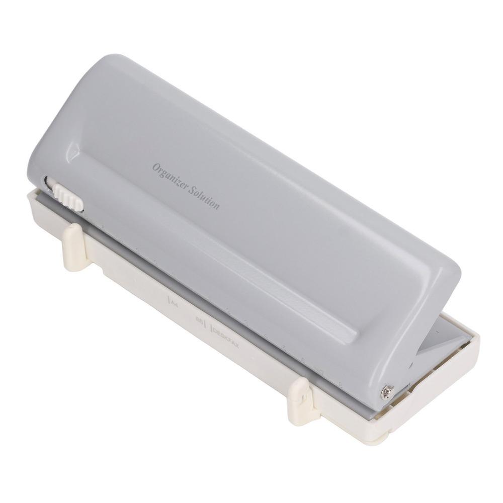 Adjustable Center Spacing Adjustable Paper Puncher For A4 A5 B6 A7 Paper Sizes
