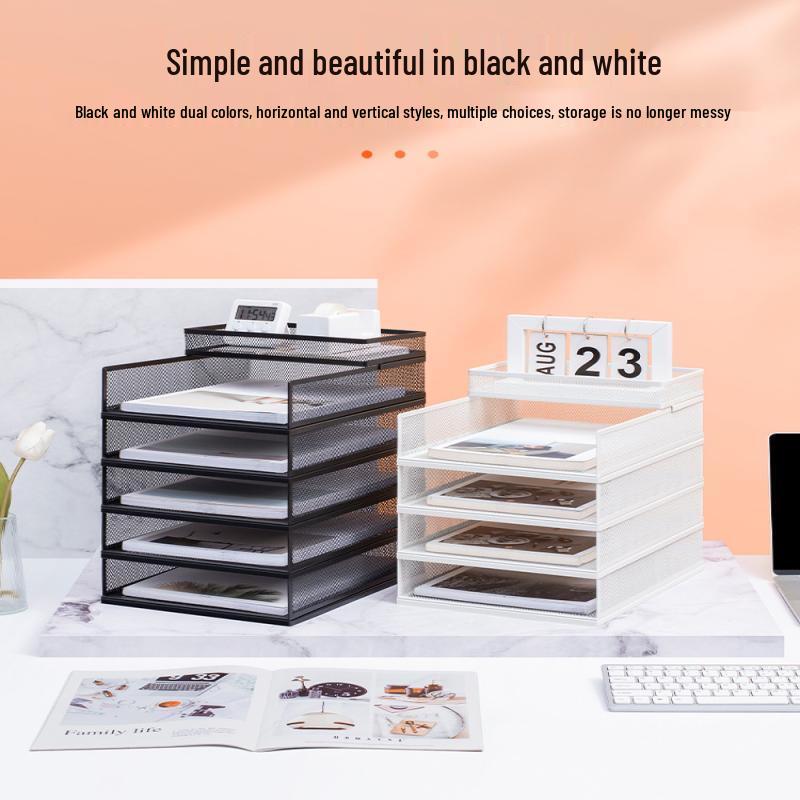 Handun A4 Metal Desktop File Organizer