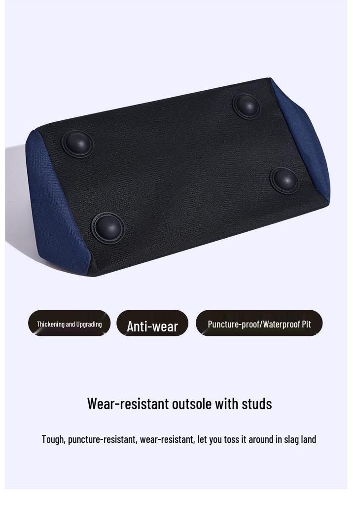 Multifunctional Wear-Resistant Handheld Electrician Tool Bag - Durable Canvas Crossbody with Thickened Oxford Cloth for Repair and Installation.