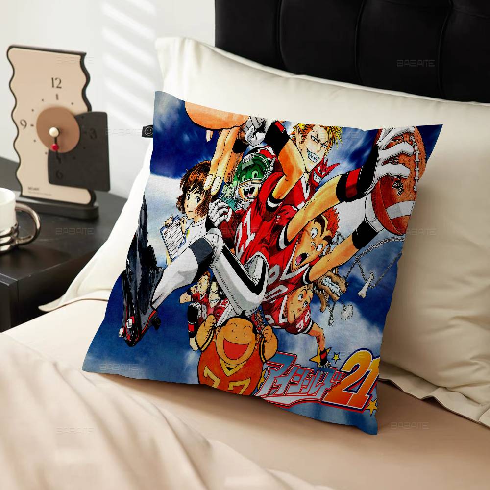 Eyeshield 21 Pillow Gifts Home Office Furnishings Bedroom Sofa Car Cushion Cover Case 45x45cm