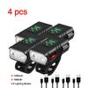 2 Luci LED T6 per Bici Ricarica TypeC Luci per Bicicletta Anteriori 6 Modalità Torcia MTB Faro per Bicicletta per Ciclismo Luce Anteriore per Bicicletta