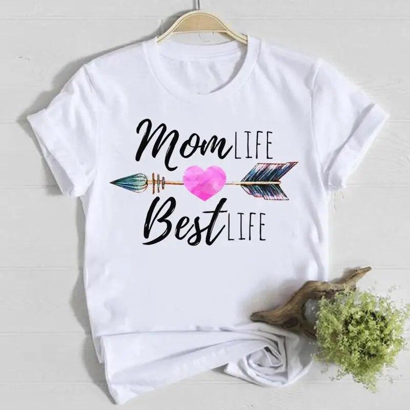 Coffee Happy Time Cute Summer Short Sleeve Casual Tee Top Clothes Fashion Shirt Lady Tshirt Female T Women Graphic T-shirts
