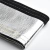 Insulated Hose Cover Wrap Wire Replacement Removal Black+Silver Protection