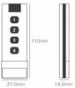 Remote Control Switch 12 Scenes 4 Channel ZigBee Tuya
