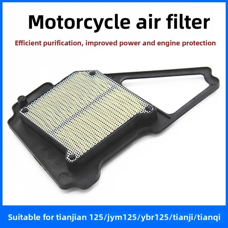 Suitable for Motorcycle Yamaha YBR125 Air Filter. Tianjin 125 YBR125G, YBR125K, YB125. Tianjin 125 Air Filter Element.