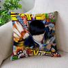 Hot Anime M-Mashle Cartoon Cushion Cover Polyester Sofa Cushions Decorative Throw Pillows Home Decoration Pillowcover