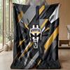 Coperta a tema Juventus FC Morbida coperta in flanella Coperta morbida tipo plaid Coperta accogliente per divano e letto per arredamento domestico