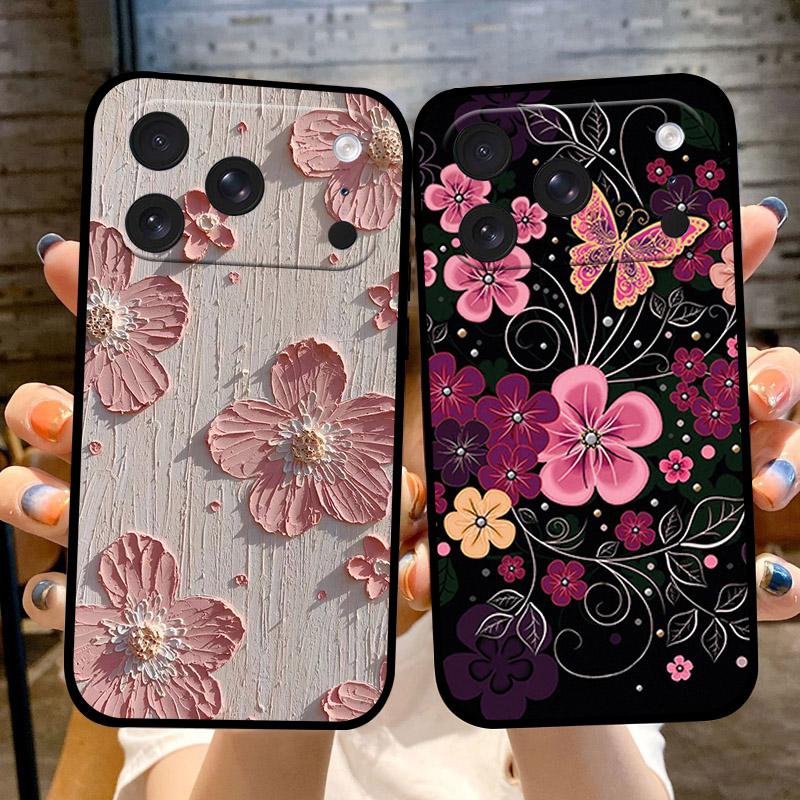 For iPhone 17 Pro Max 17 Pro 17 Air 17 Case Shockproof Protection Silicone Soft TPU Phone Case 17Pro Anti Fall Shell Funda Coque
