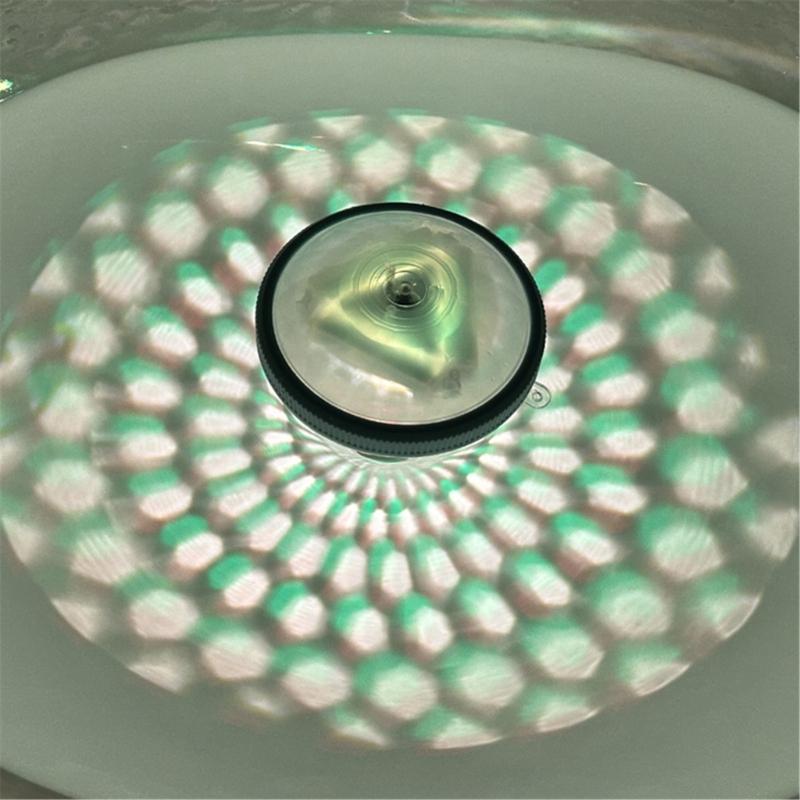 Outdoor Floating Pool Light Underwater Glowing Lamp Night Projection Waterproofs Fountain Light for Pool Pond Garden