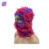 Gestrickte Sturmhaube Gesichtsstrick Ganzgesichtsmaske Abdeckung Ein Loch Designer Grasig Used Flauschig Sturmhaube Skimaske