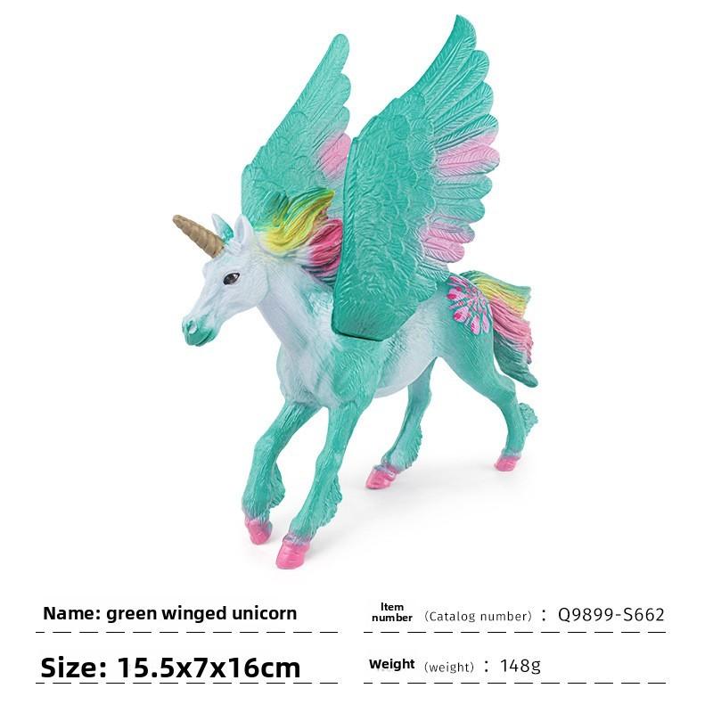Einhorn Mythologie Figur Sammlerstück PVC Modell Für Kinder Und Dekor