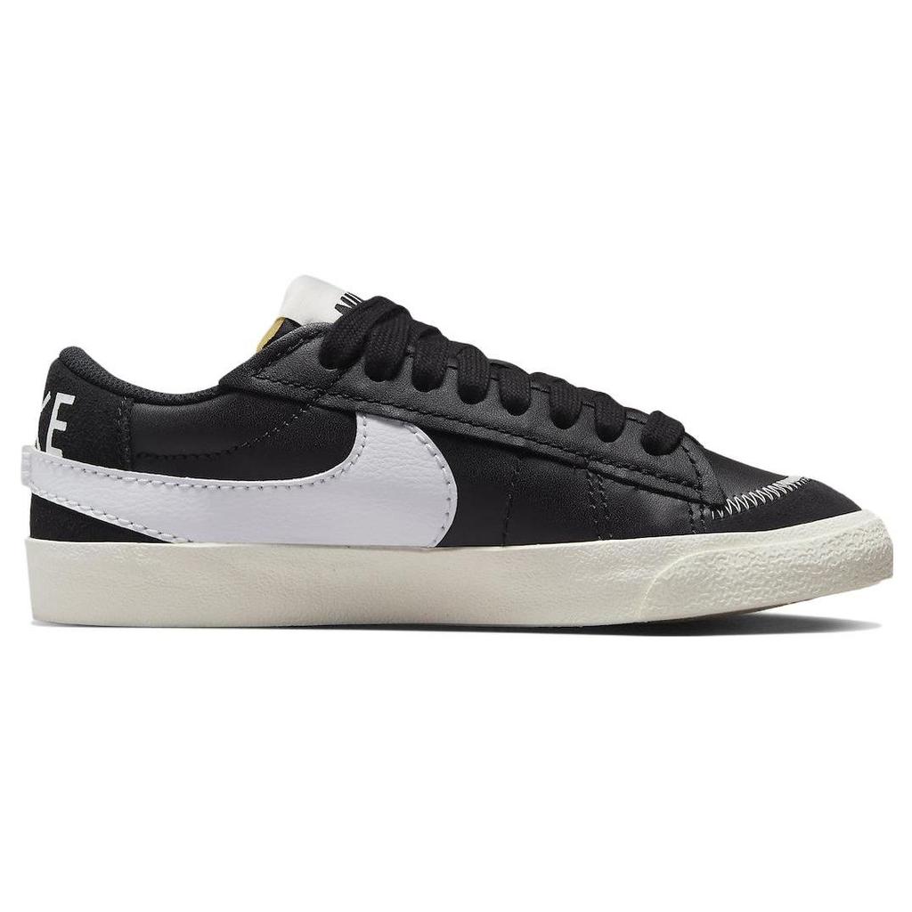 Nike Blazer Low 77 Jumbo Black White Women Sneakers Sail FD9858-001