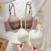 Nahtloser BH für Damen BH mit Knopf vorne BH mit Push-up-Effekt für Damen Träger Atmungsaktiver rückenfreier BH Weste
