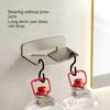 Bathroom Soap Dish Creative Drain Space Aluminum Punch-free Toilet Soap Dish Bathroom Shelf Wall-mounted