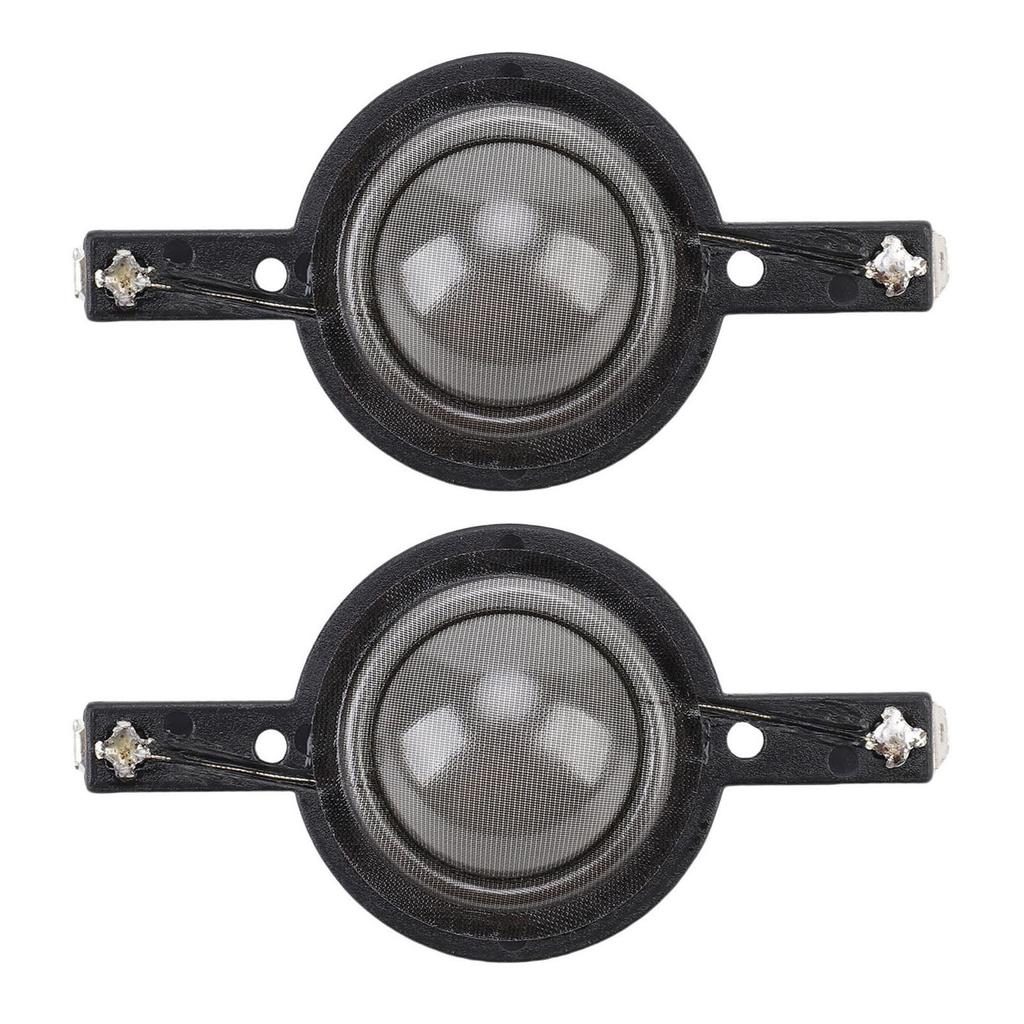2Pcs 4in Speaker Membrane Silk 25.4mm DCR 5.4 Ohm  Tweeter Diaphragm for Speaker Upgrade Repair