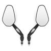 Set M10 Achteruitkijkspiegel UNIVERSELE Spiegels VoorMotorfiets Custom Cruiser