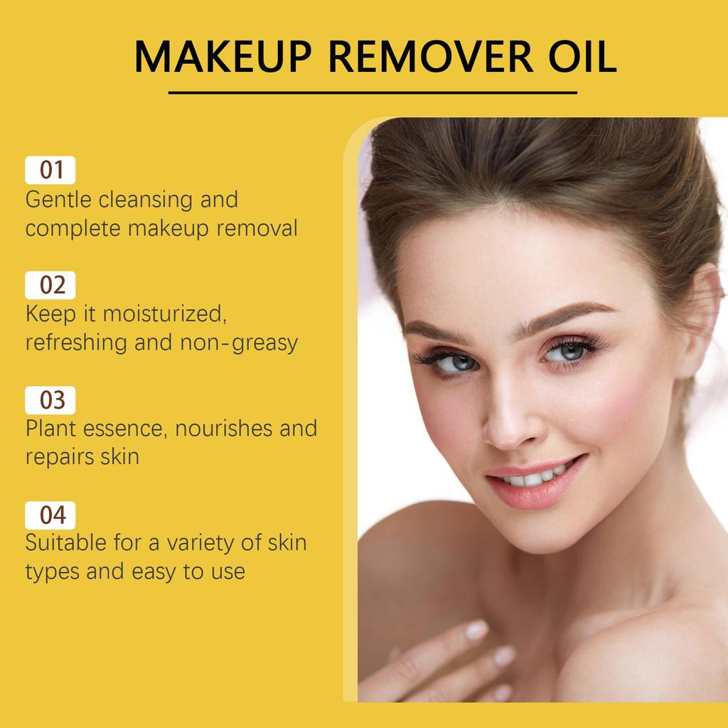 Eelhoe Ginger Lemon Cleansing Oil Gentle Skin Care For Refreshing Makeup Removal And Pore Cleansing 100ml