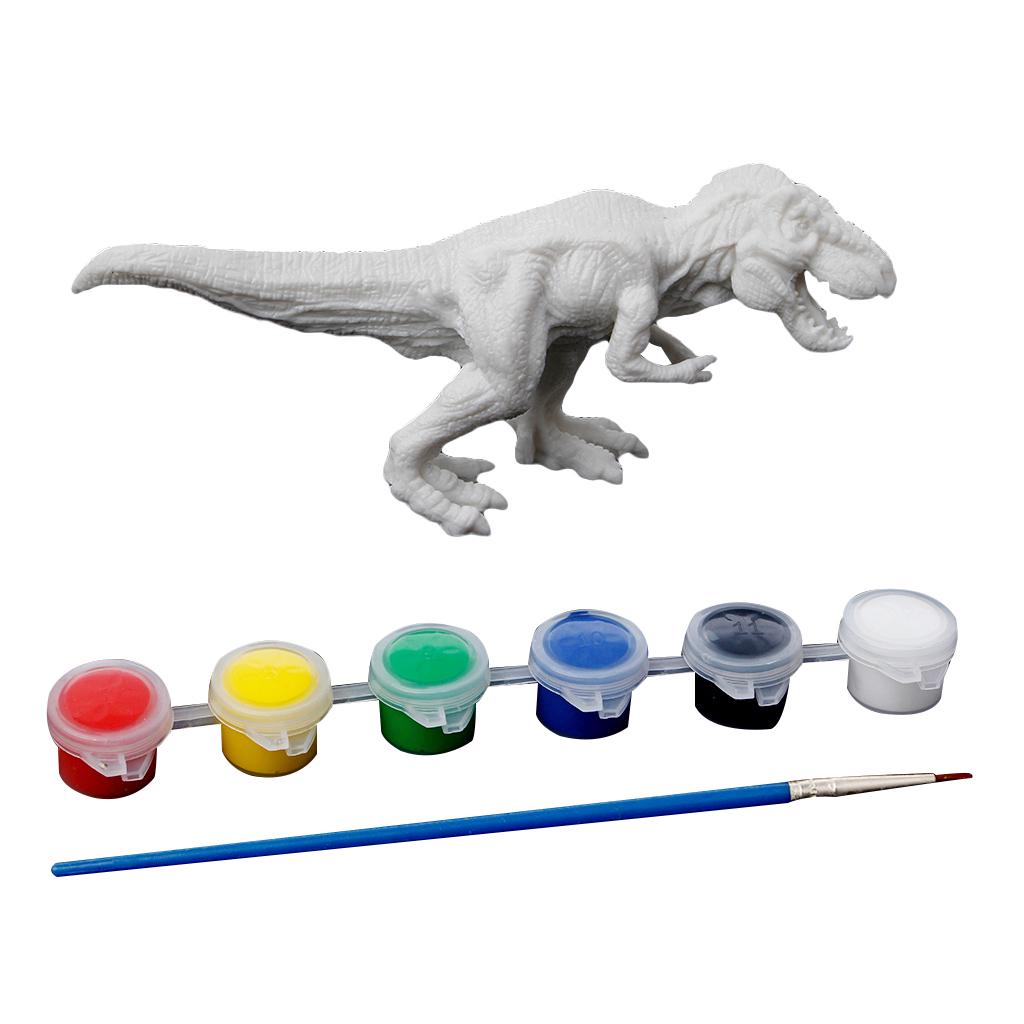 

DIY раскраска живопись животное модель динозавра рисунок граффити детские игрушки