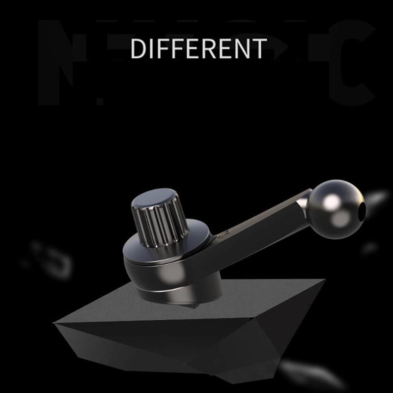 Зажим-держатель для телефона в вентиляционное отверстие автомобиля, универсальный, с шаровой головкой 17 мм, для автомобильного держателя телефона