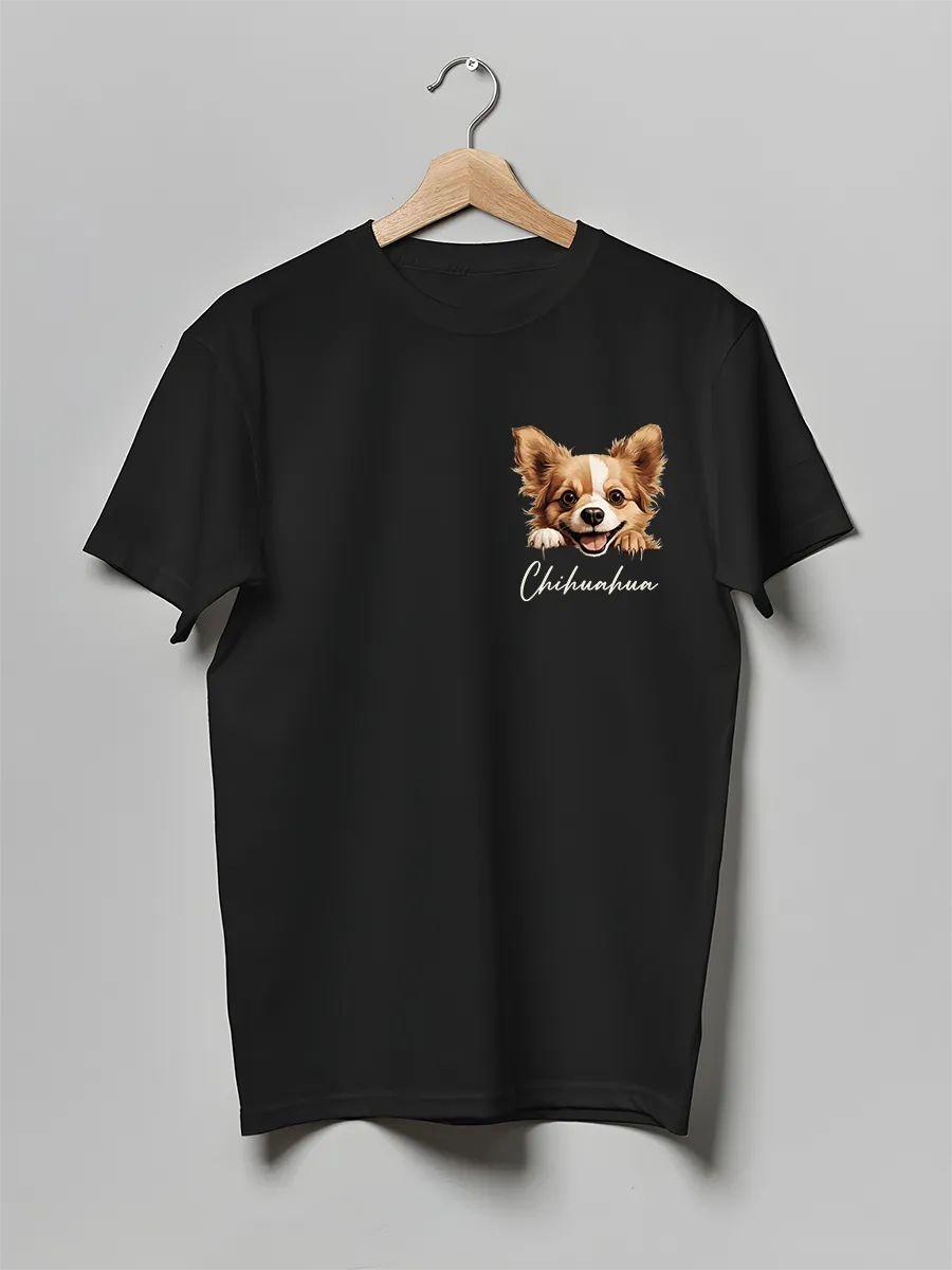 Chihuahua Dog Puppy Graphics Unisex T-shirt 4XL