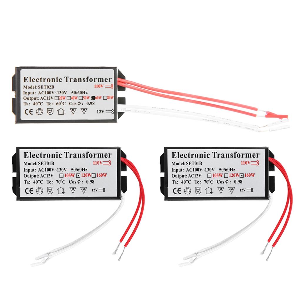Voltage Converter 110V to 12V Electronic Transformer Voltage Converter Smart Power Supply Driver Power Electronic Transformer