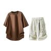 Casual Set, Short Sleeved Set, Men's Summer Casual Two-piece Set