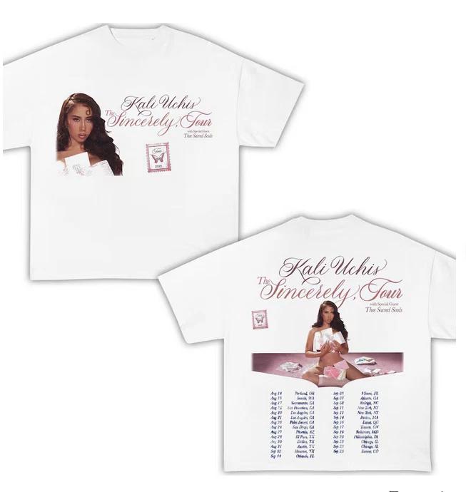 Kali Uchis The Sincerely Tour T-Shirt. L