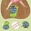Magnetic Dinosaur Fishing Toy Interactive Activity Durability Early Learning Green