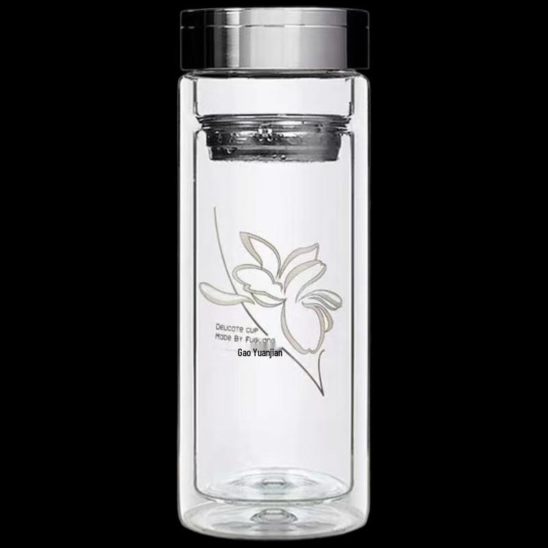 FUGUANG Double Wall Glass Cup