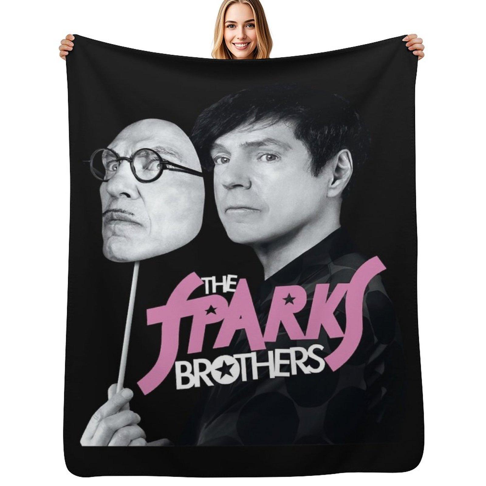 Sparks Brothers Throw Blanket Soft Cozy Blanket for Pet Kids Adults Size: 75*100cm, Weight: 230 GSM