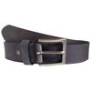 Belt - LEONARDO VERRELLI - Elegant - Genuine Leather - 120 Cm (XXL) - Grey