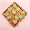 50Pcs DIY Accessories Handmade For Heart Shape Jewelry Making Transparent Frosted Acrylic Beads Earrings Hair Jewelry Bracelet Necklace Charms
