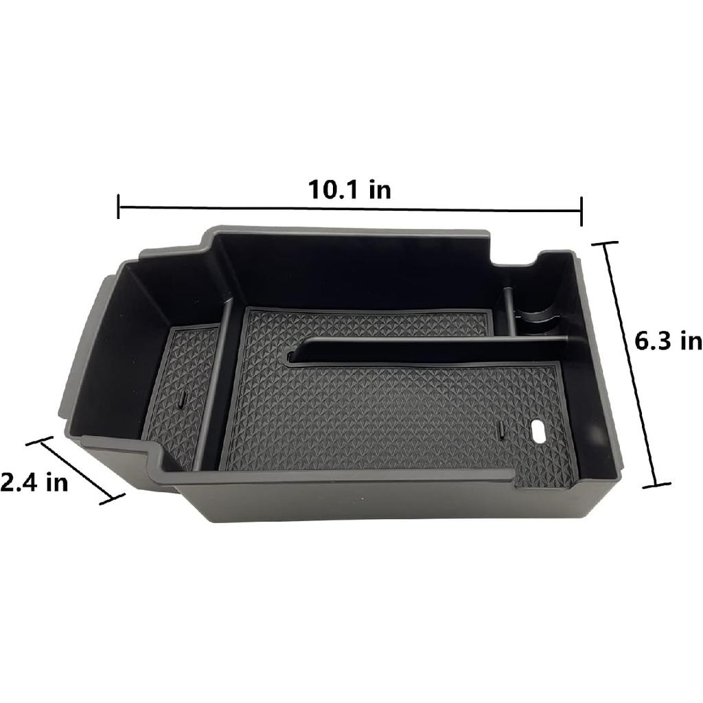 JOJOMARK Compatible With Chevy Blazer 2024 2025 Accessories Center Console Tray Organizer, Armrest Secondary Storage Box