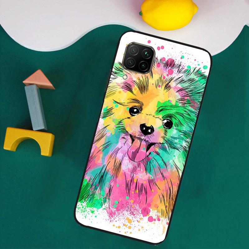 

Pomeranian Dog For Huawei Nova 9 10 SE Nova 11i 8i 3i 5T Y90 Y91 Y70 Y60 Y61 P20 P30 P40 Lite P60 Pro Case Huawei P30 Lite