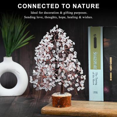 Nuovo Albero di Cristallo Portafortuna Soprammobile per Articoli Decorativi per la Casa Cristalli Pietre Preziose Bonsai Albero dei Soldi per Buona Fortuna, Decorazione Articolo da Regalo