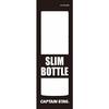 Captain Stag (CAPTAIN STAG) UE-3524 Double Stainless Steel Water Bottle, Direct Drinking, Vacuum Insulated, Keeps Hot or Cold, Slim, Ultra-Compact, 15