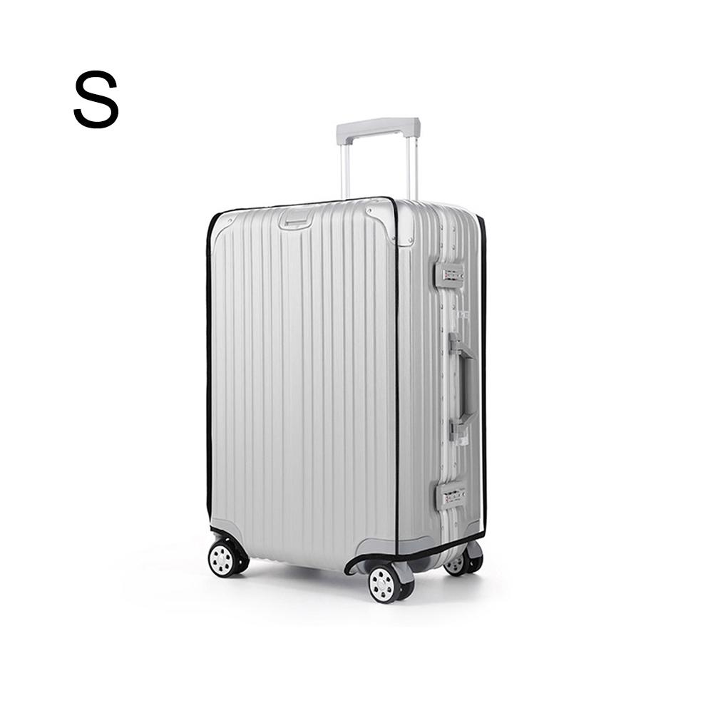 Transparent Pvc Luggage Protective Cover Wheeled Luggage Protective Cover Wear-Resistant Outer Cover Transparent Protective