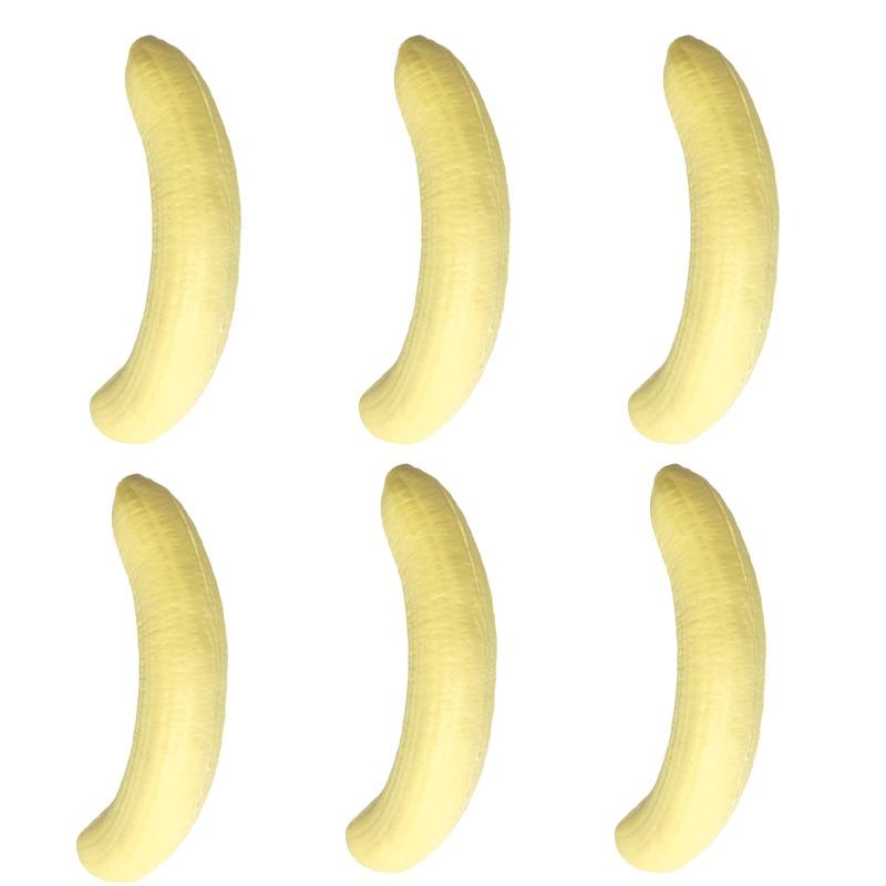 Kawaii Soft Banana Squishy Toy Slow Rising Yellow Banana Flesh Rebound Squeeze Toy Anti Stress Release Ball Hand Relax Gifts