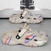 Fashion Summer Men Hole Shoes Sandals Light EVA Men's Casual Shoes Clogs Lovers Home Garden Outdoor Male Beach Flat Slippers