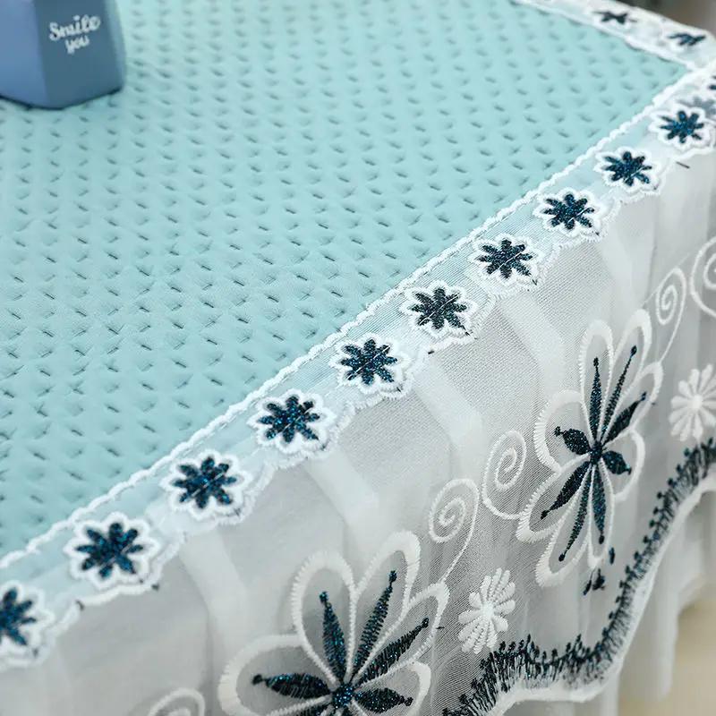 Microwave Oven Covers All Inclusive Lace Decorative Dust Cover Household Kitchen Oil-proof Antifouling Refrigerator Universal