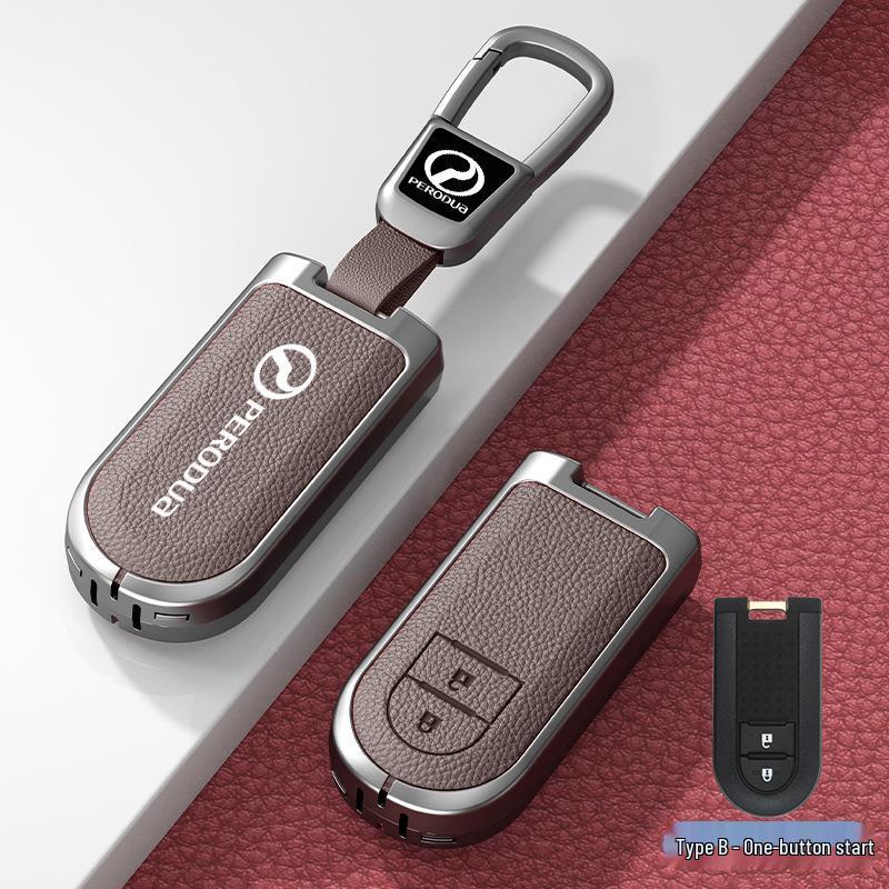 Universal Car Key Case: Fits PERODUA & Toyota Remotes, Key Shell Protection for Men & Women